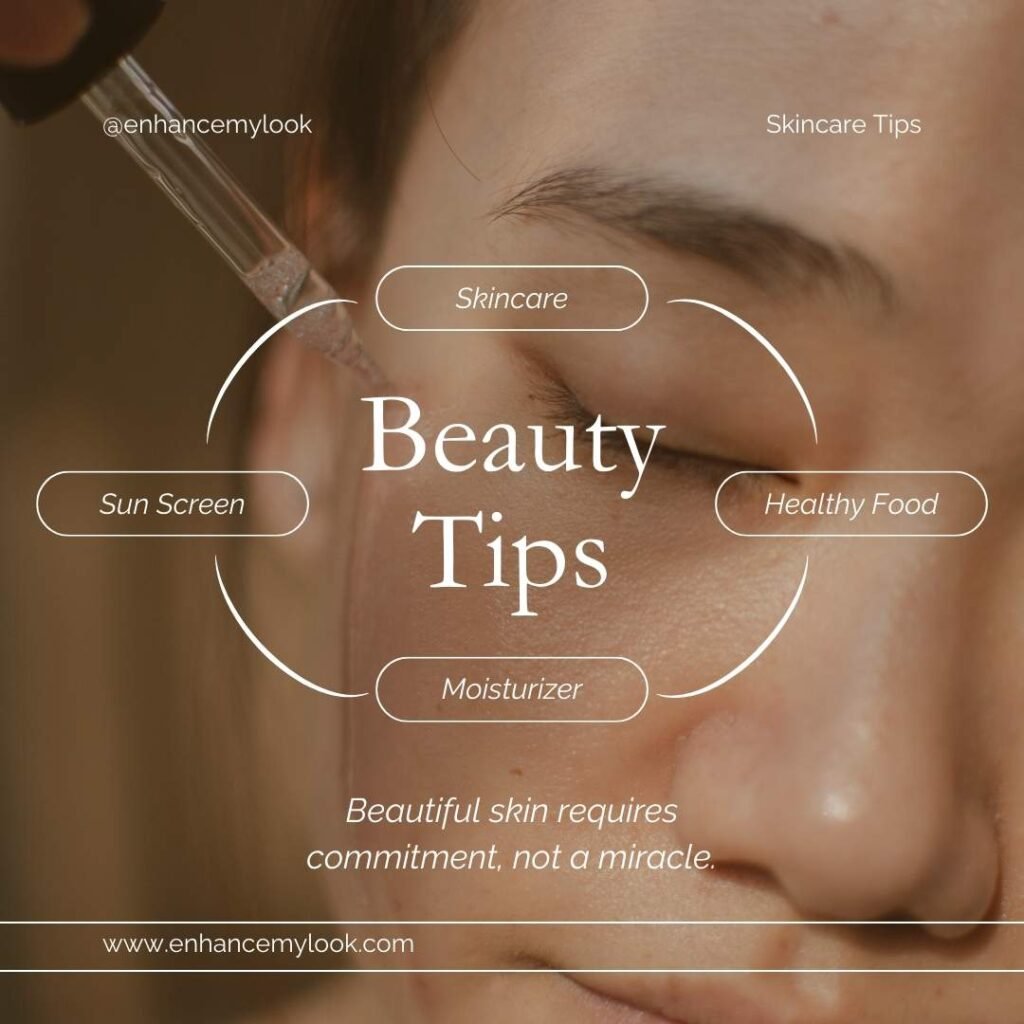 Tips of beauty to get a radiant skin.