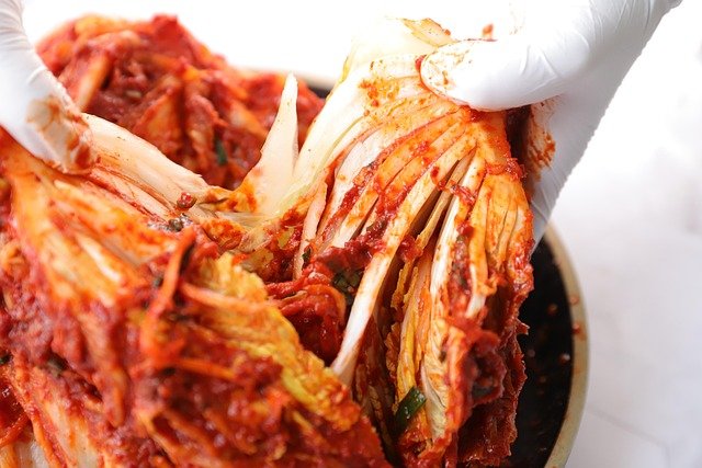 plate of kimchi