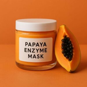 Papaya enzyme mask for dark spots